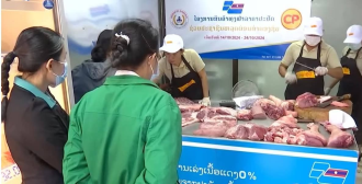 Vientiane state enterprise says meat supply sufficient ahead of Lao New Year
